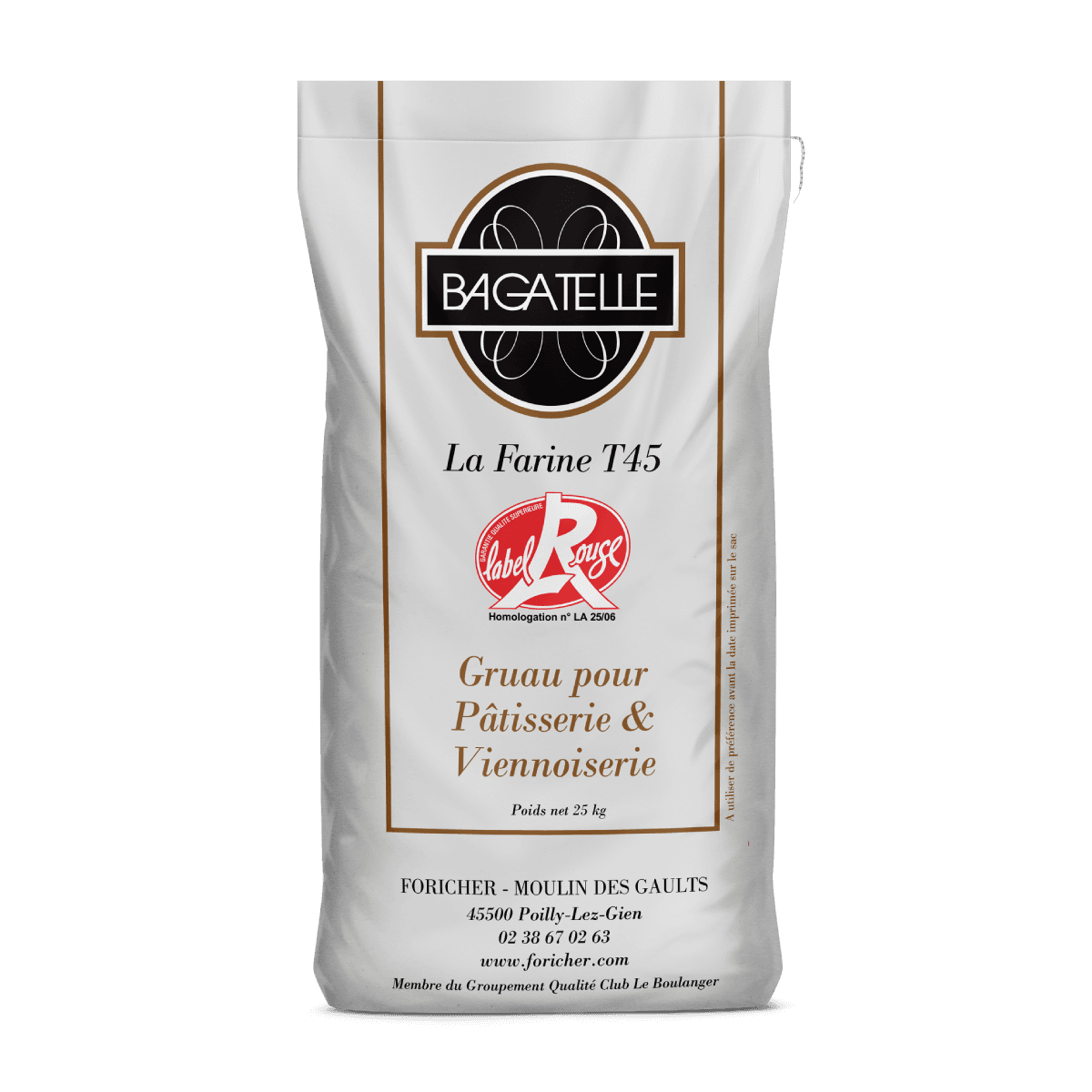 Farine T45 Label Rouge